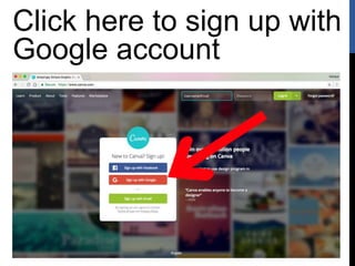 Click here to sign up with
Google account
 