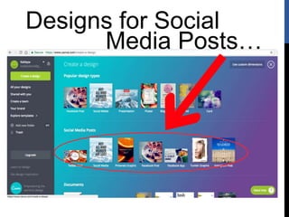 Designs for Social
Media Posts…
 