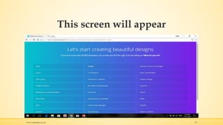 This screen will appear
www.rafaeldavis.net 23
 