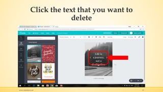 Click the text that you want to
delete
www.rafaeldavis.net 51
 