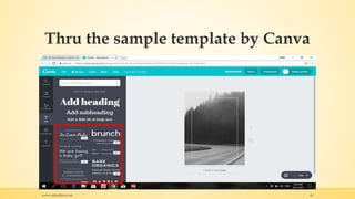 Thru the sample template by Canva
www.rafaeldavis.net 61
 