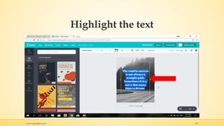 Highlight the text
www.rafaeldavis.net 68
 