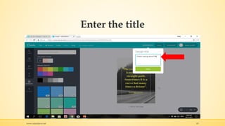 Enter the title
www.rafaeldavis.net 83
 