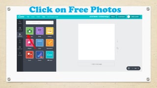 Click on Free Photos
 