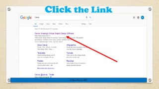 Click the Link
© Rose Harvey 2017
 