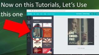Now on this Tutorials, Let’s Use
this one
 