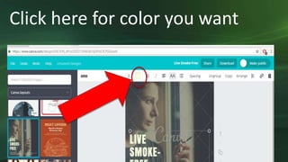 Click here for color you want
 