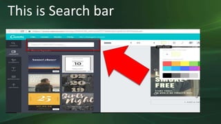 This is Search bar
 