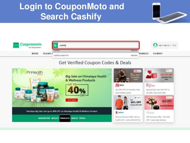 cashify new user coupon code