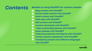 How to Use ChatGPT for Content Creation.pdf