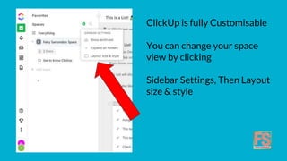 How to Use ClickUp | PPTX