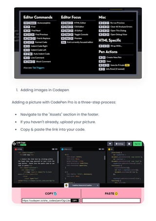 How to Use CodePen - Learn with us! | PDF