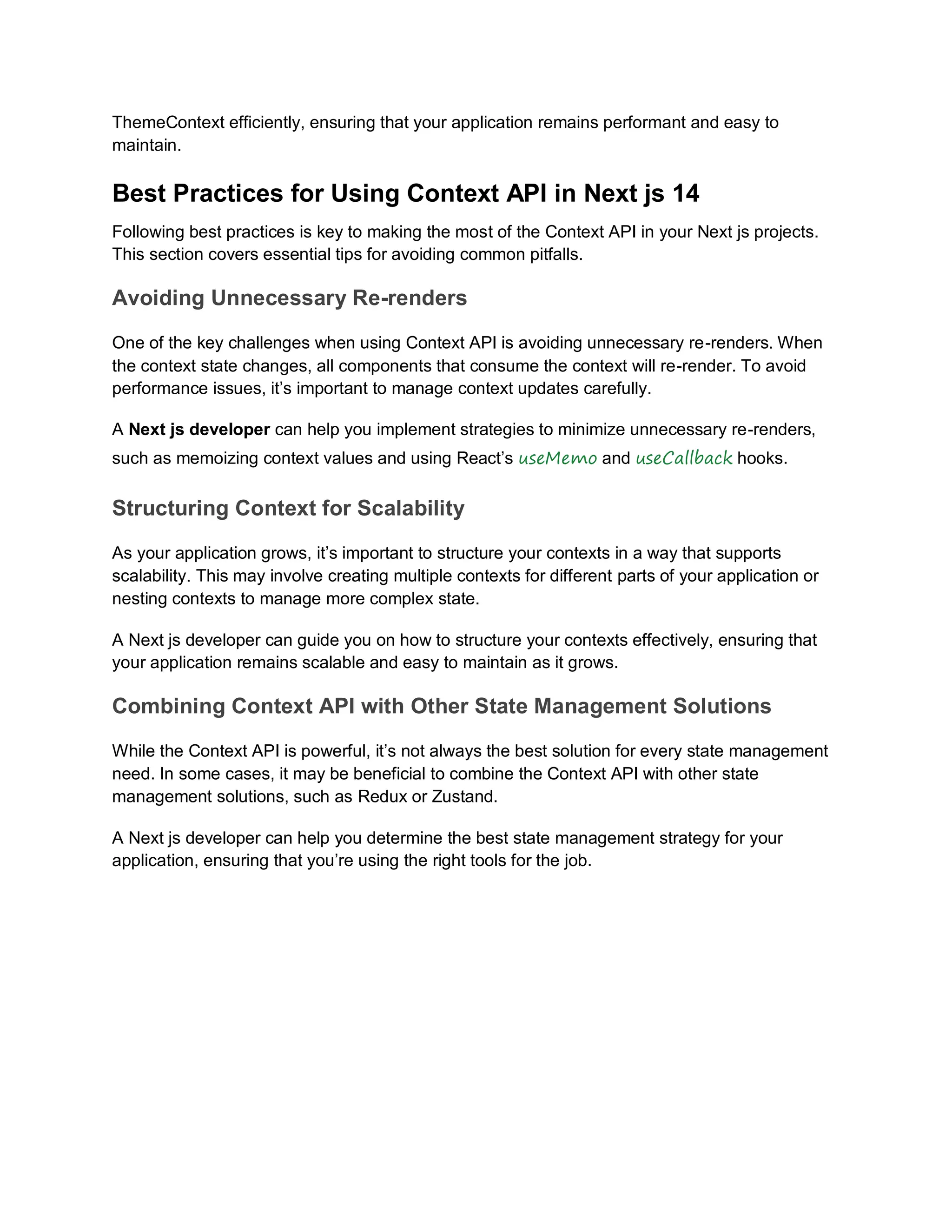 Getting Started with Context API in Next JS 14: A Comprehensive Guide | PDF