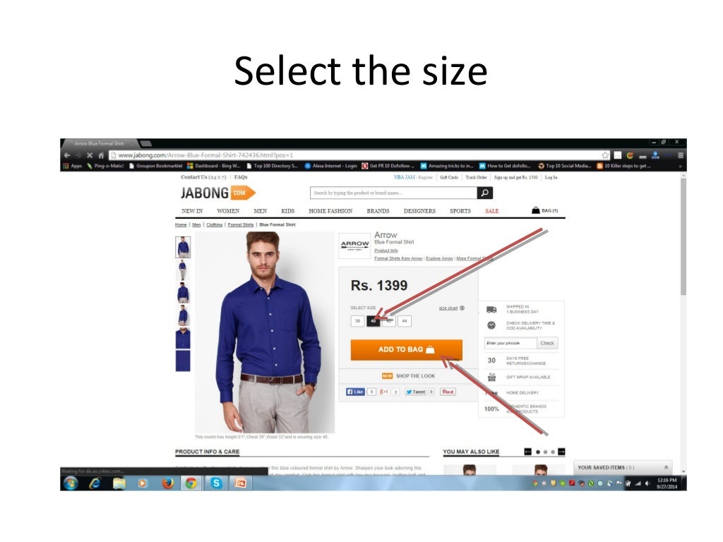 Jabong 1st order coupon