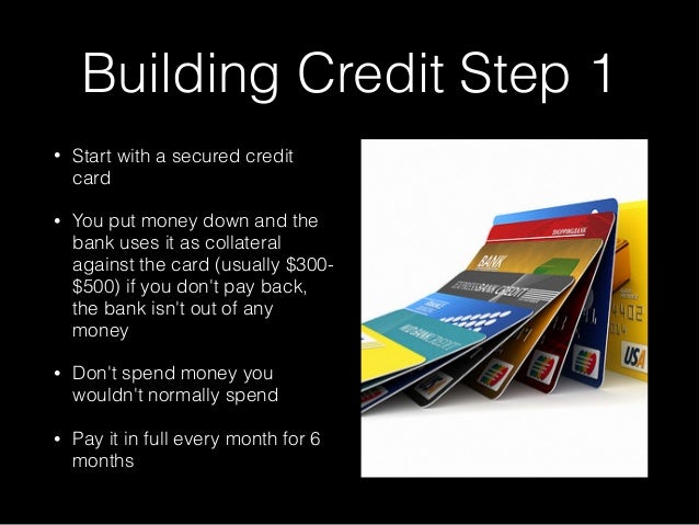 How to use credit cards to build credit