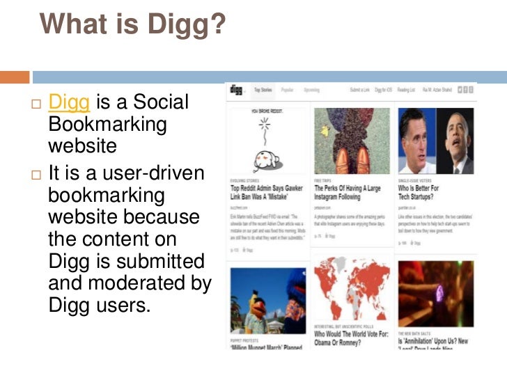 How to use digg