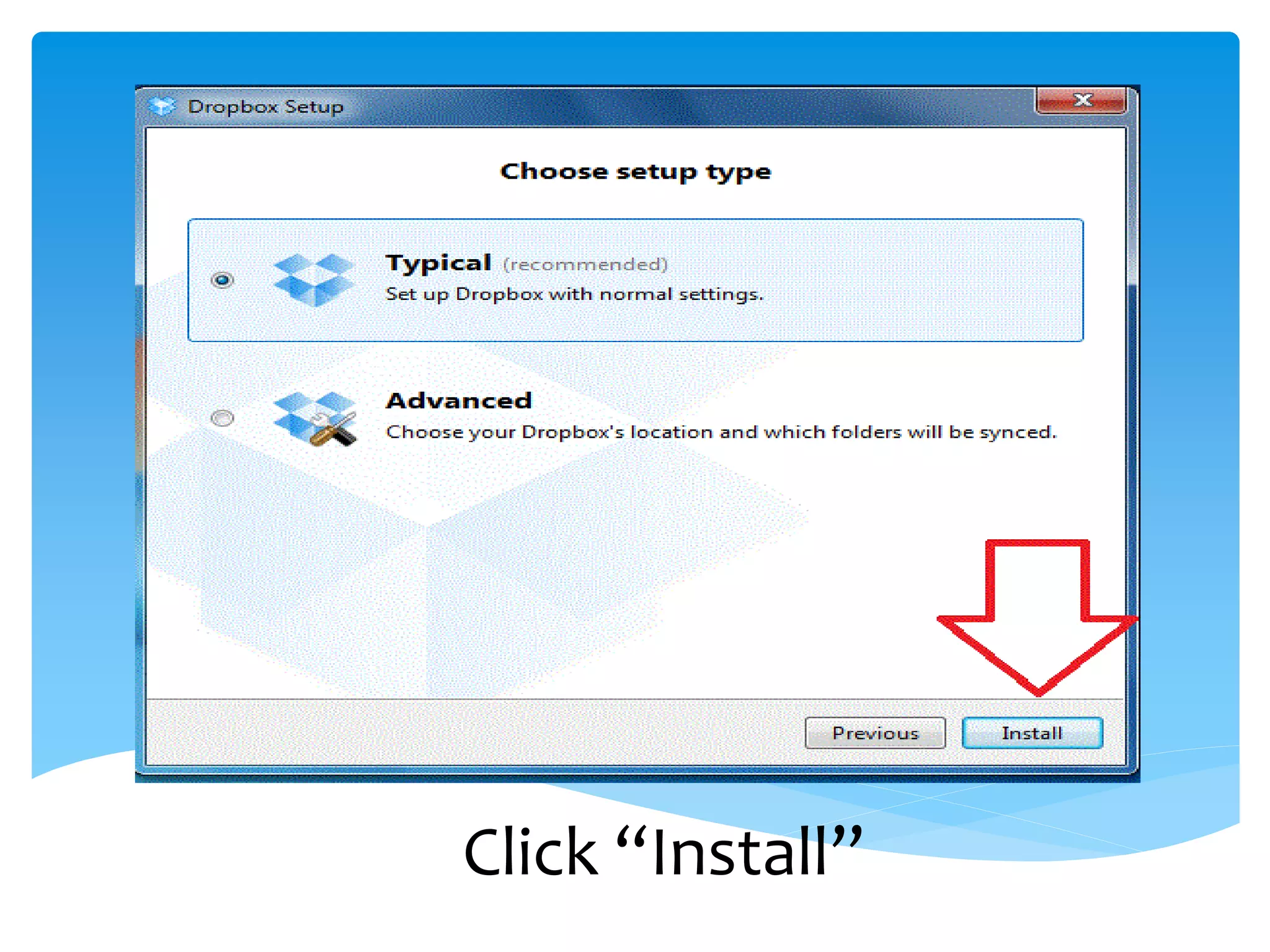 Click “Install”
 