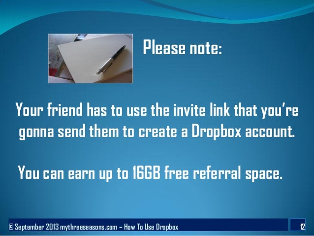 how to use drop box