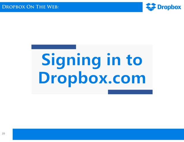 [Made Easy] How to use Dropbox - Tutorial | PDF