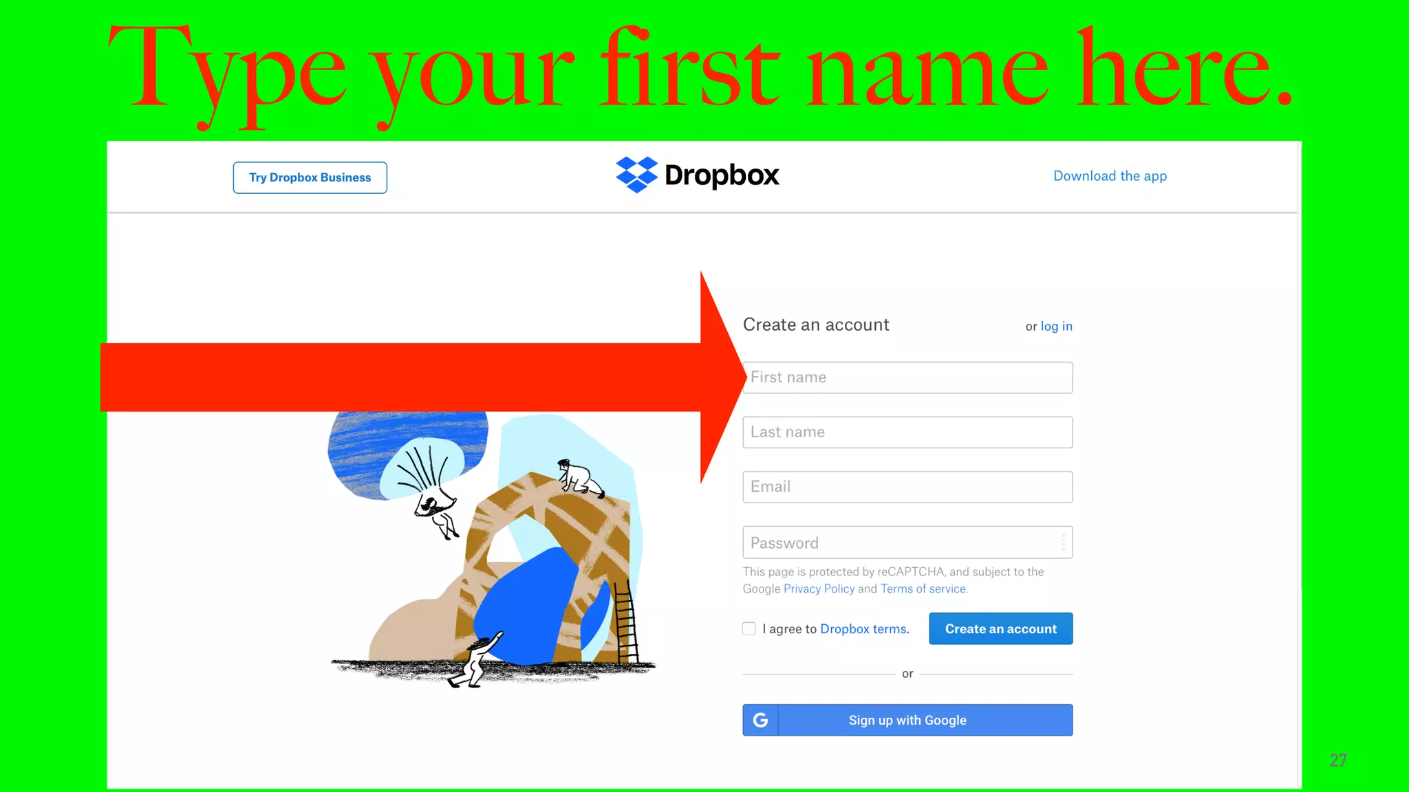 Type your first name here.
27
 