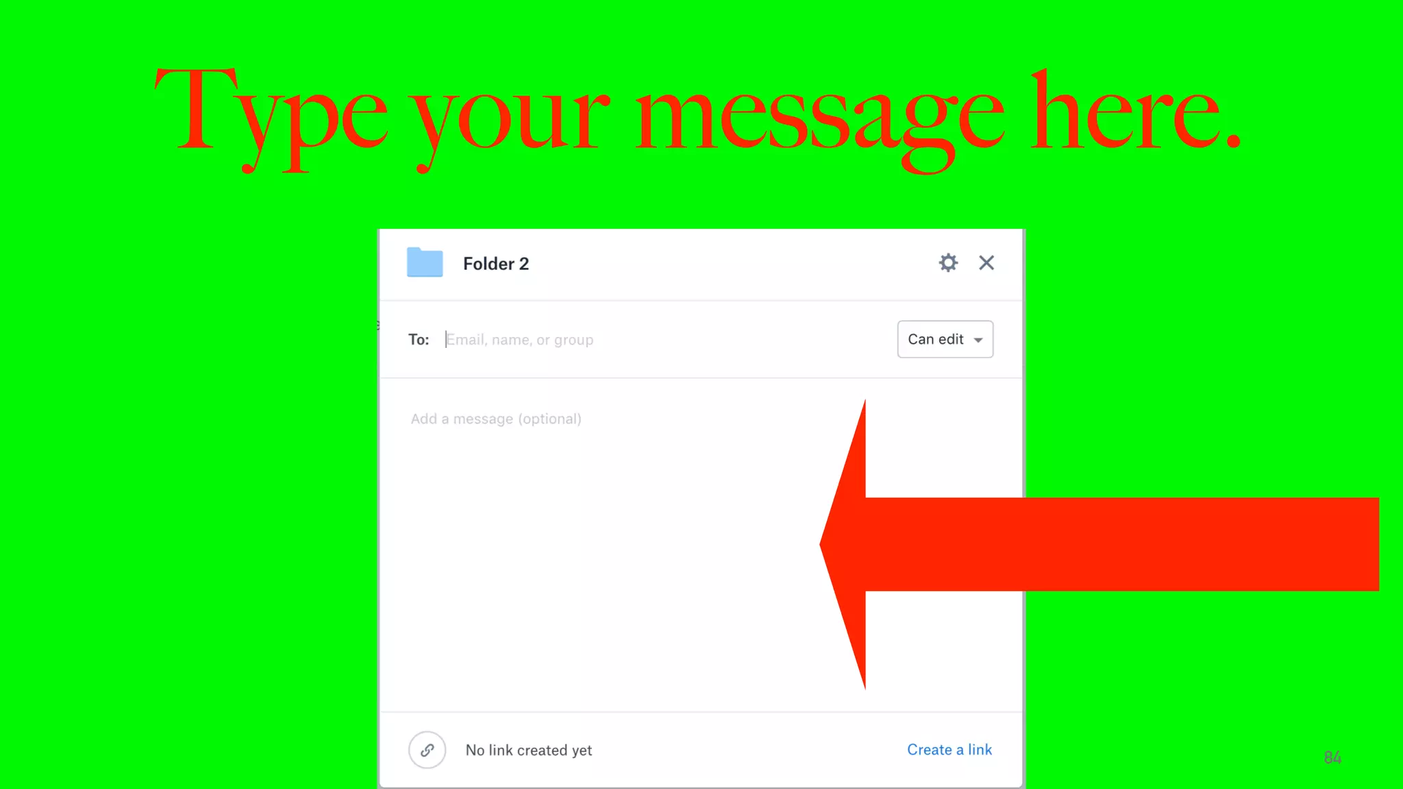 Type your message here.
84
 