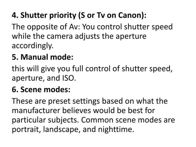 How to use DSLR Camera.pptx | Photography | Arts and Crafts