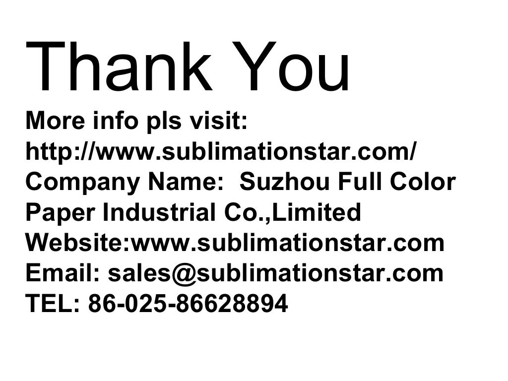How To Use Dye Sublimation Transfer Paper For Sublimation Printing
