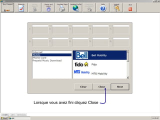 Lorsque vous avez fini cliquez Close 