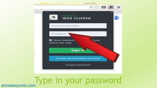 Type in your password96
annaleequinto.com
 
