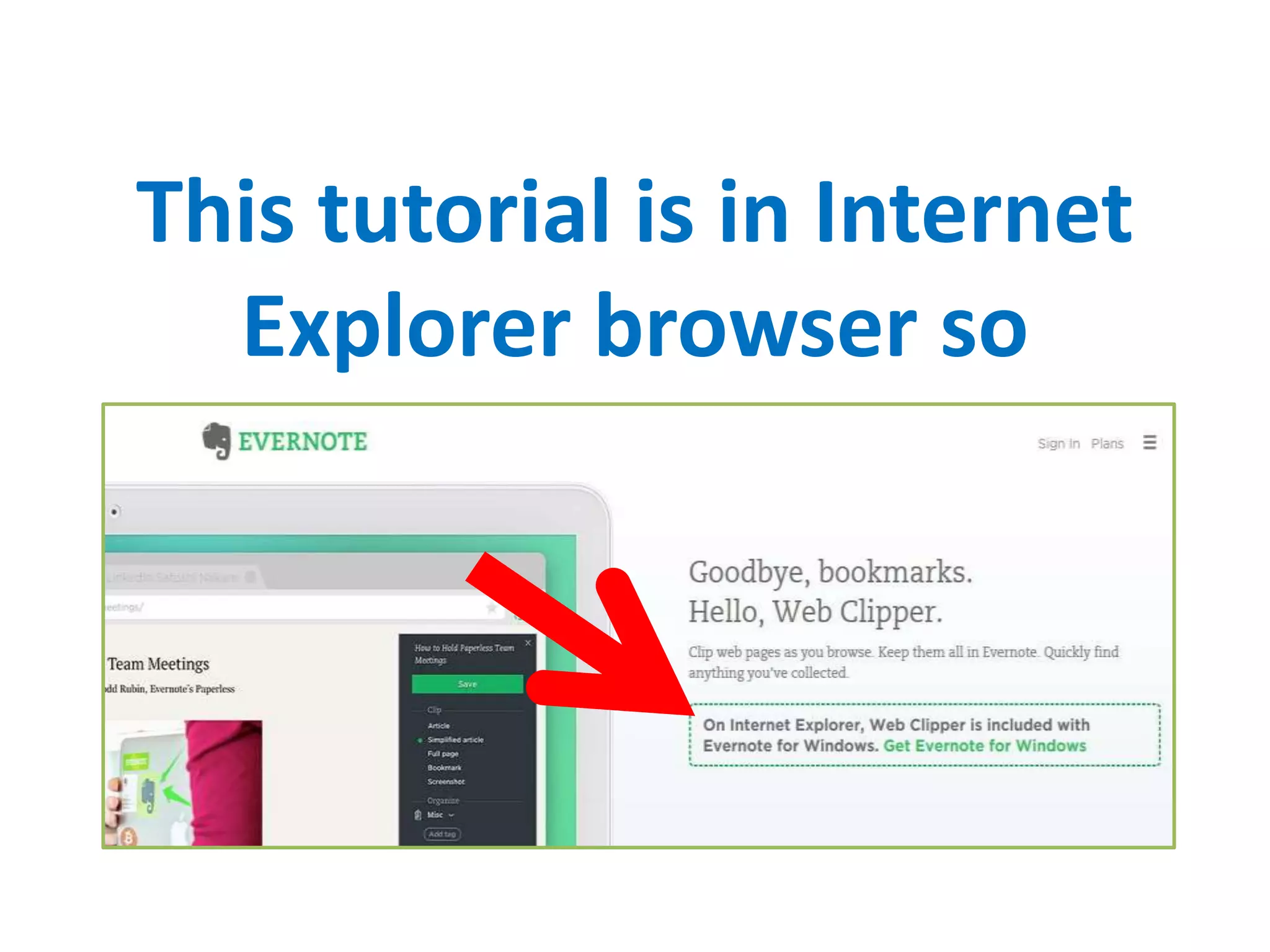 This tutorial is in Internet
Explorer browser so
 