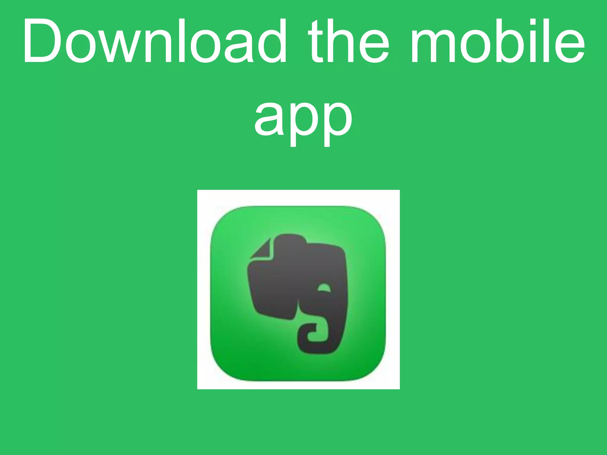 Download the mobile
app
 