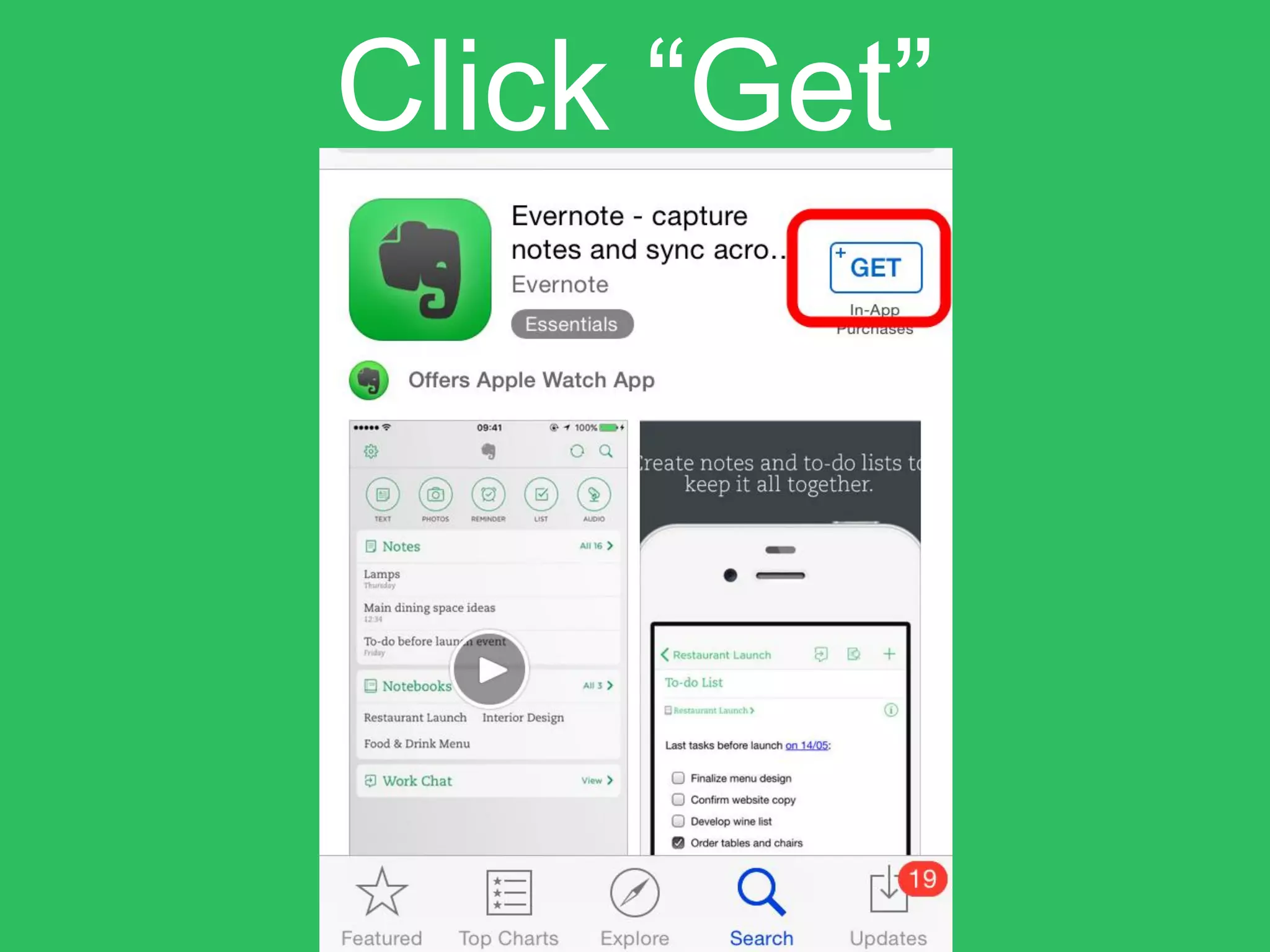 Click “Get”
 