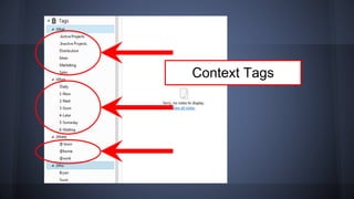 Context Tags
 