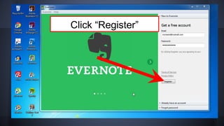 Click “Register”
 