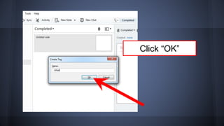 Click “OK”
 