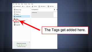 The Tags get added here.
 