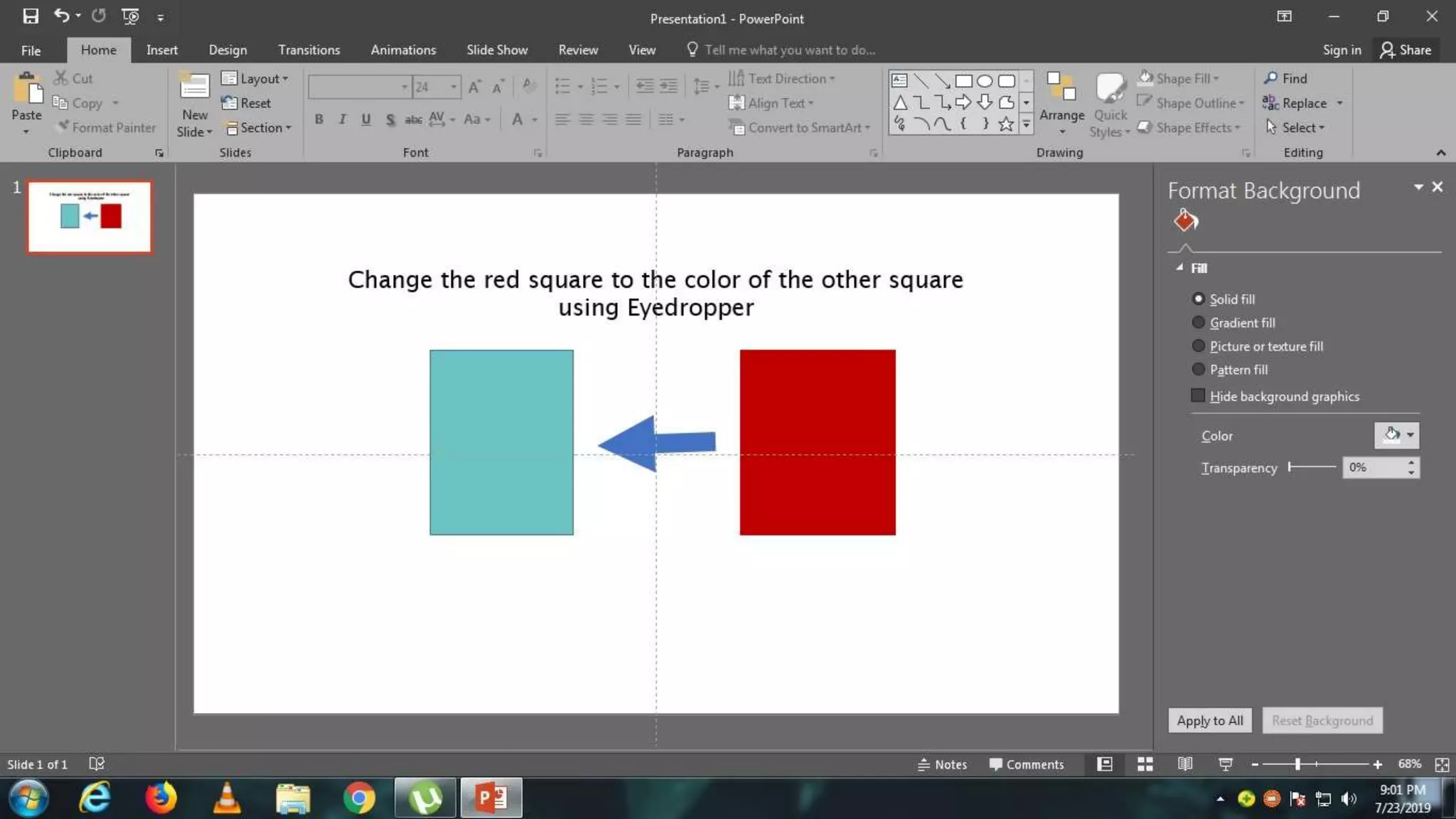 How to Use Eyedropper | PPTX