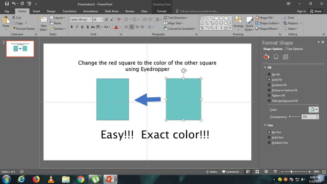 How to Use Eyedropper | PPT
