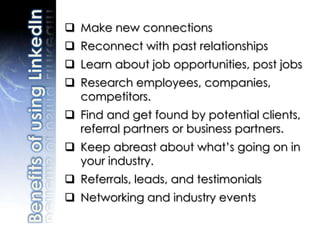 Make new connections