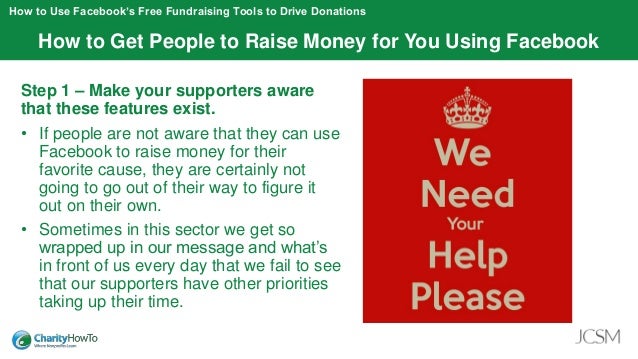 How To Use Facebook S Free Fundraising Tools To Drive
