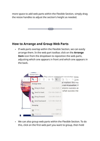 How to use flexible sections in SharePoint pages.docx