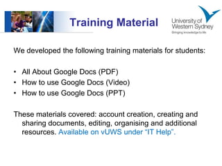 How to use Google Docs | PPTX