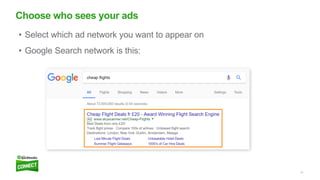 How to use Google AdWords to drive traffic to your business