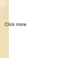 Click more
 
