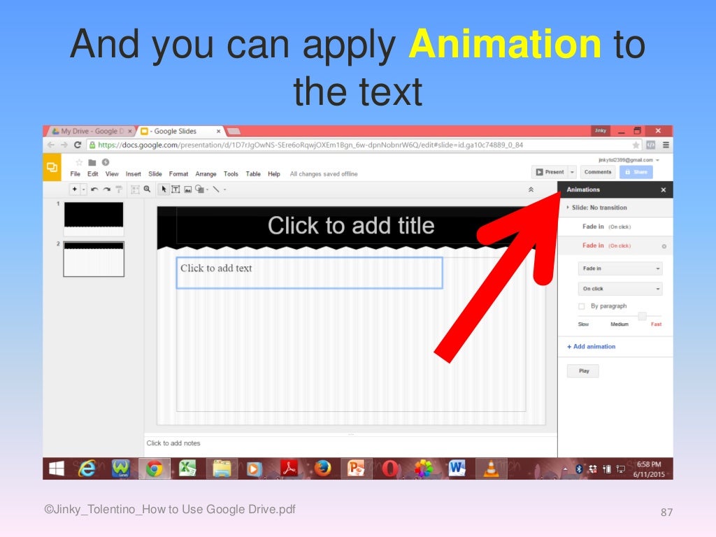How to Use Google Drive