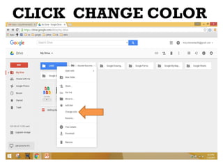 CLICK CHANGE COLOR
 
