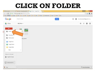 CLICK ON FOLDER
 