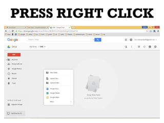 PRESS RIGHT CLICK
 