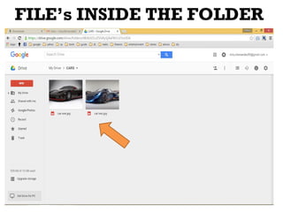 FILE’s INSIDE THE FOLDER
 