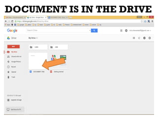 DOCUMENT IS IN THE DRIVE
 